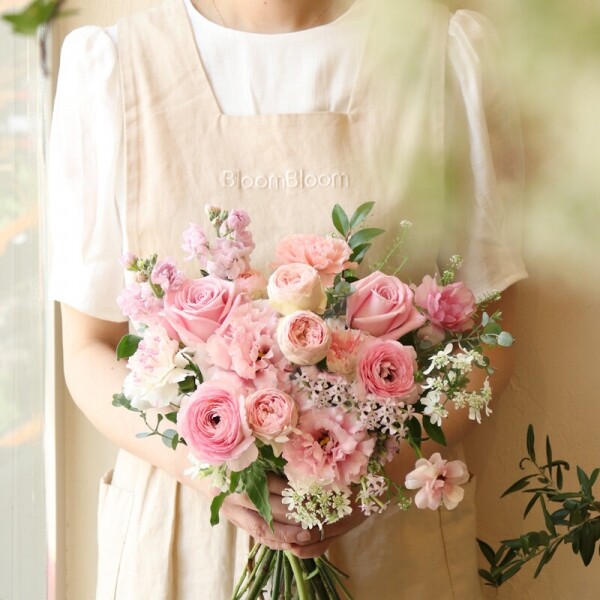 [꽃다발]올 핑크 부케 - All Pink Bouquet